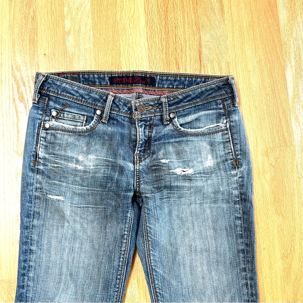 Stone Love Jeans Distressed Size 7